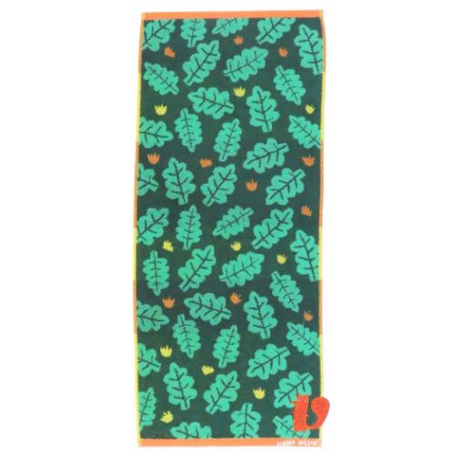 ドナウィルソン ロングタオル パイルジャカード フェイスタオル オーガニックコットン シリルのしっぽ おしゃれ グッズ メール便可