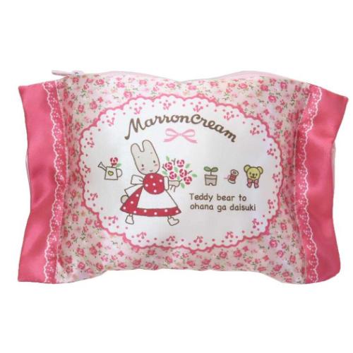 マロンクリーム コスメポーチ ピローポーチ サンリオ キャラクター グッズ