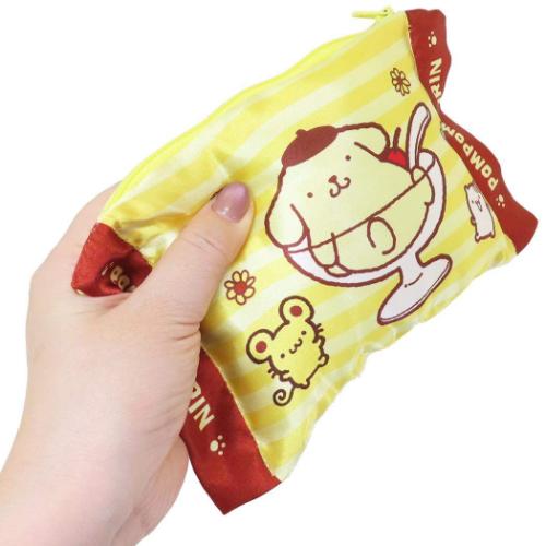 ポムポムプリン コスメポーチ ピローポーチ サンリオ キャラクター グッズ