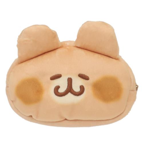 カナヘイの小動物 コスメポーチ パンモチーフポーチ うさぎ キャラクター グッズ メール便可