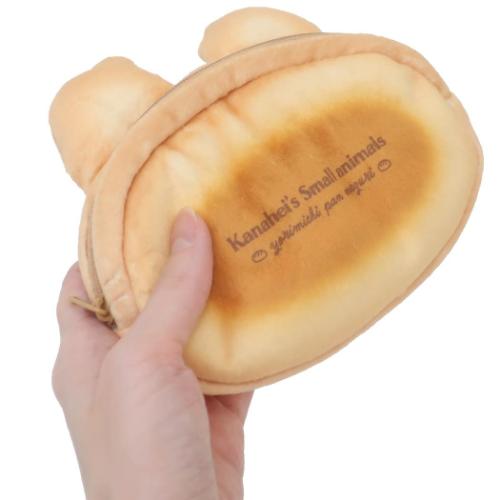 カナヘイの小動物 コスメポーチ パンモチーフポーチ うさぎ キャラクター グッズ メール便可