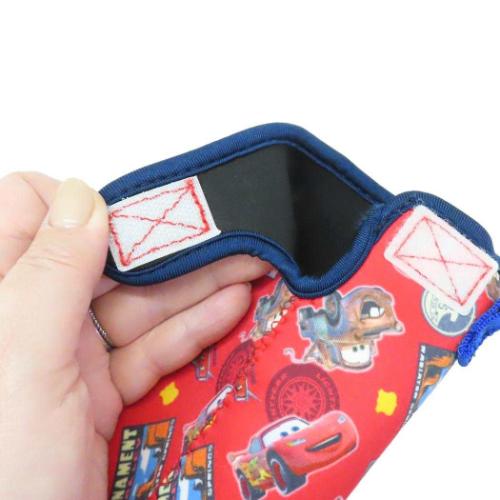 カーズ ペットボトルカバー ウエット生地ボトルカバー ディズニー キャラクター グッズ メール便可