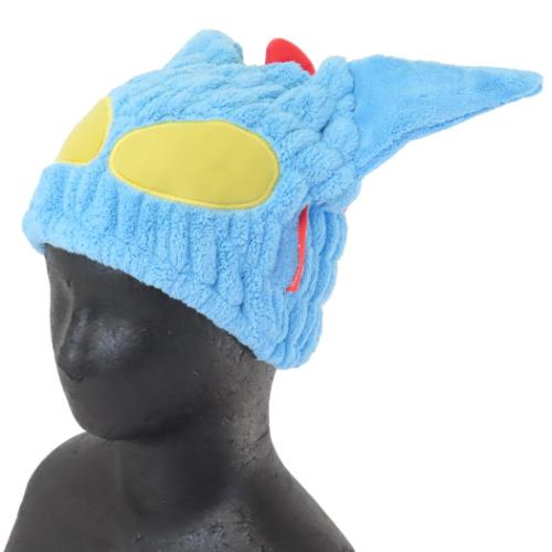 クレヨンしんちゃん キャップタオル 吸水速乾タオルキャップ アクション仮面 アニメキャラクター グッズ メール便可