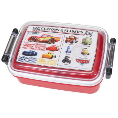カーズ お弁当箱 抗菌食洗機対応ふわっとフタタイトランチボックス 450ml ディズニー キャラクター グッズ