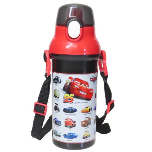 カーズ 水筒 直飲みプラワンタッチボトル ディズニー キャラクター グッズ