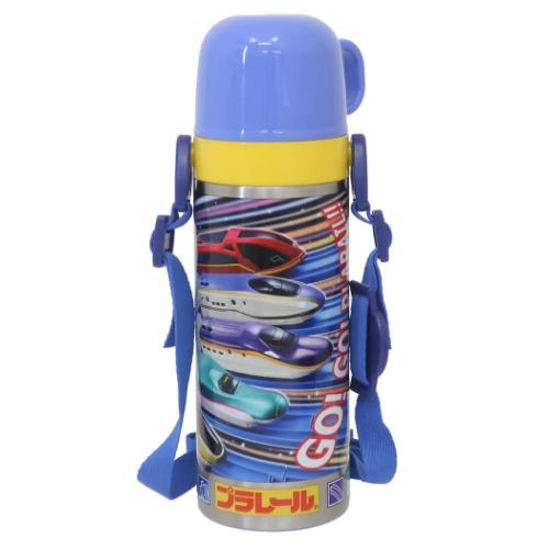 プラレール 保温保冷水筒 超軽量コンパクト2WAYステンレスボトル 25 鉄道 キャラクター グッズ