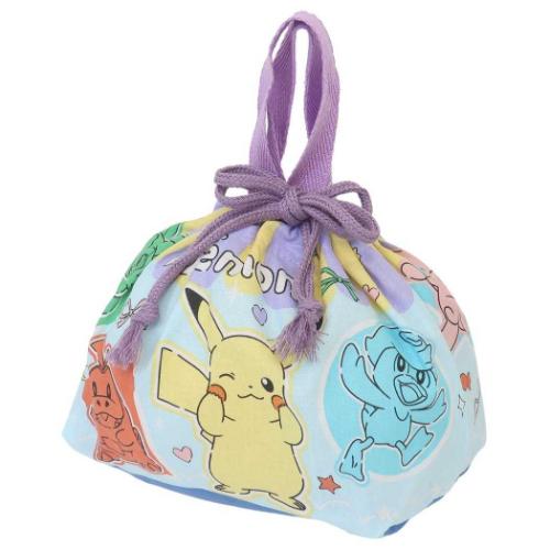ポケットモンスター ランチ巾着 お弁当きんちゃくポーチ Popping Up ポケモン キャラクター グッズ メール便可