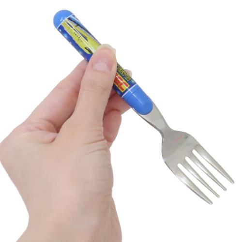 プラレール キッズ食器 フォーク 鉄道 キャラクター グッズ メール便可