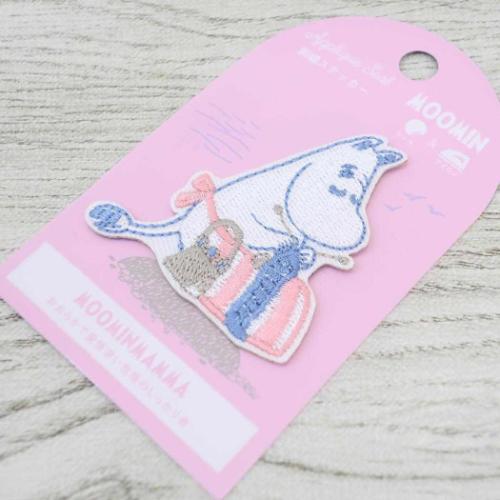 ムーミン ワッペン 刺繍ステッカー ムーミンママ 北欧 キャラクター グッズ メール便可