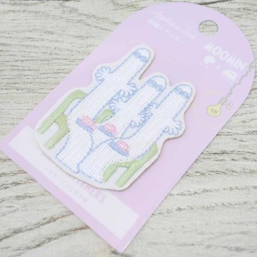 ムーミン ワッペン 刺繍ステッカー ニョロニョロ 北欧 キャラクター グッズ メール便可