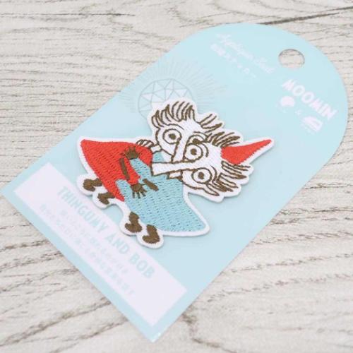 ムーミン ワッペン 刺繍ステッカー トフビフ 北欧 キャラクター グッズ メール便可