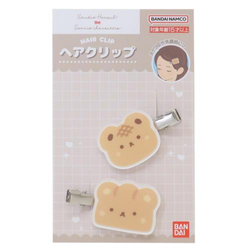 スタジオハヌルxサンリオキャラクターズ ヘアアクセ ヘアクリップ パム サンリオ キャラクター グッズ メール便可