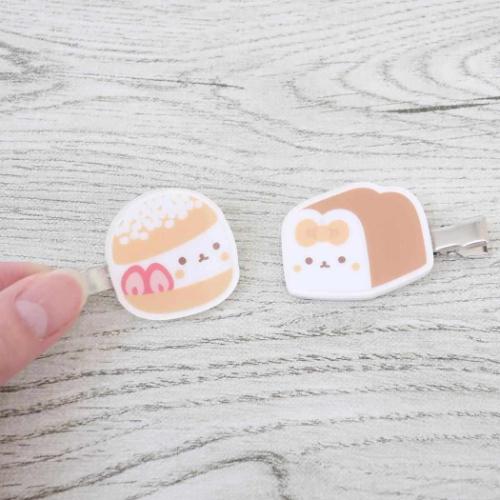 スタジオハヌルxサンリオキャラクターズ ヘアアクセ ヘアクリップ タルト サンリオ キャラクター グッズ メール便可