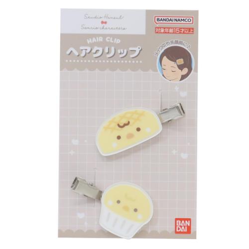 スタジオハヌルxサンリオキャラクターズ ヘアアクセ ヘアクリップ ポポ サンリオ キャラクター グッズ メール便可