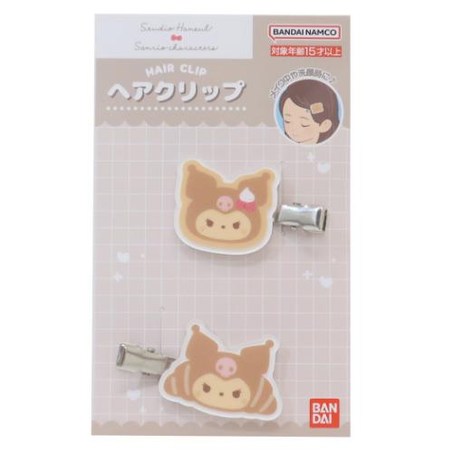スタジオハヌルxサンリオキャラクターズ ヘアアクセ ヘアクリップ クロミ サンリオ キャラクター グッズ メール便可