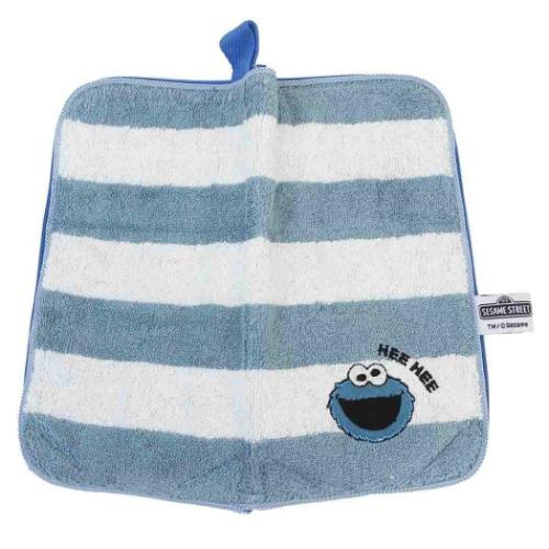 セサミストリート タオルポーチ どっとポーチ クッキーモンスター BE キープ キャラクター グッズ メール便可