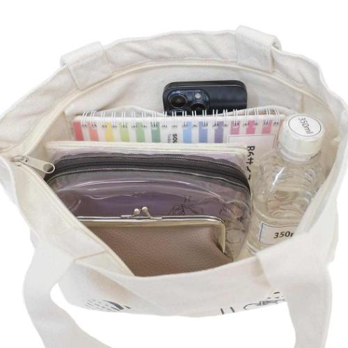 シナモロール トートバッグ 帆布ミニトートバッグ ブロック サンリオ キャラクター グッズ メール便可