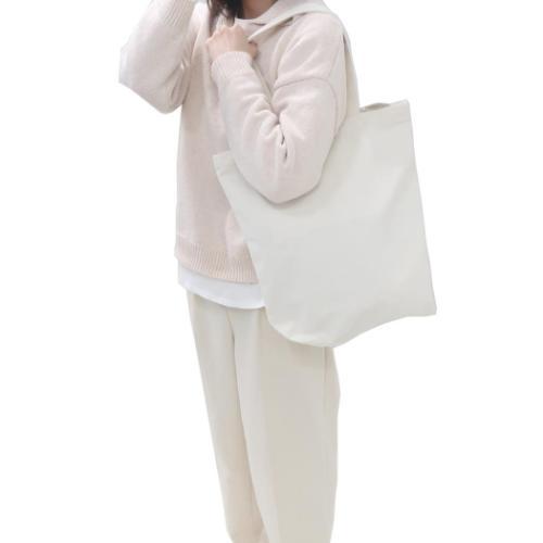 シナモロール トートバッグ 帆布トートバッグ ブロック サンリオ キャラクター グッズ メール便可