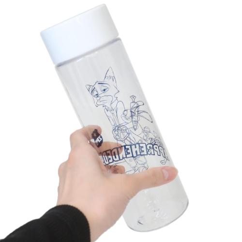 ズートピア 常温水筒 クリアボトル ニック＆ジュディ ディズニー キャラクター グッズ