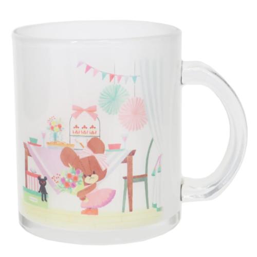 くまのがっこう マグカップ ガラスマグ プレゼントフォーミー 絵本キャラクター グッズ