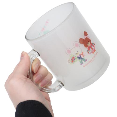 くまのがっこう マグカップ ガラスマグ プレゼントフォーミー 絵本キャラクター グッズ