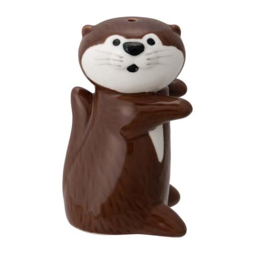 カワウソカフェ 調味料入れ カワウソ調味料入れ チョコ ソルト アニマル かわいい グッズ