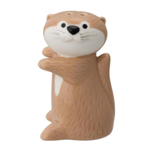 カワウソカフェ 調味料入れ カワウソ調味料入れ ラテ ペッパー アニマル かわいい グッズ