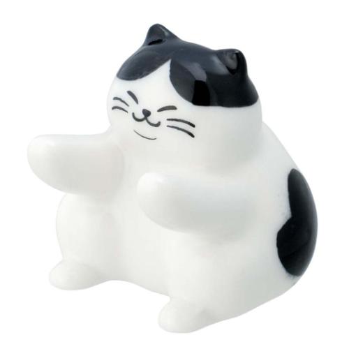 ぼてねこ 箸置き はし置き 力持ち ねこ チョップスティックレスト グッズ