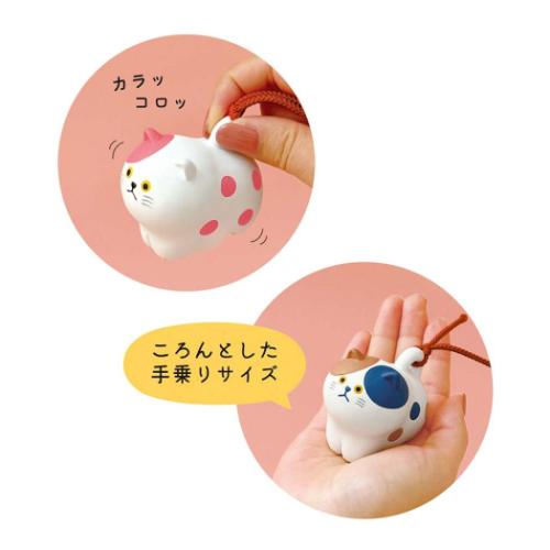 インテリア雑貨 にゃん福土鈴 ブチ ねこ かわいい グッズ
