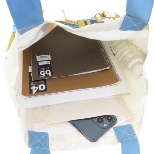 はるのみやこしばた トートバッグ A4トート ベージュ かわいい グッズ メール便可