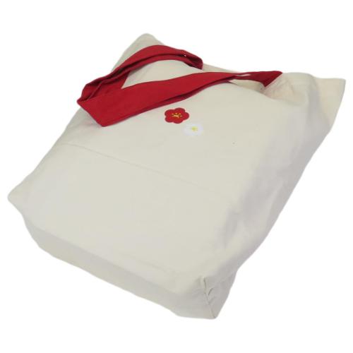 シバクロダルマ トートバッグ A4トート アイボリー かわいい グッズ メール便可