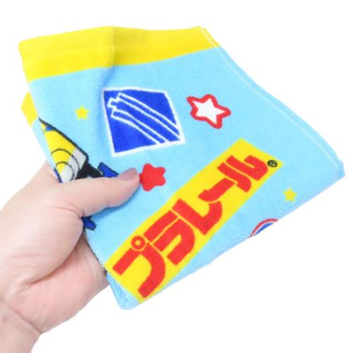 プラレール ハンドタオル プリントウォッシュタオル フロント 鉄道 キャラクター グッズ メール便可