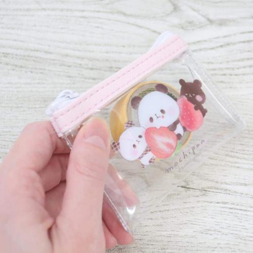 もちもちぱんだ ペンポーチ ミニポーチ付きBOXペンケース フルーツパーティ かわいい グッズ