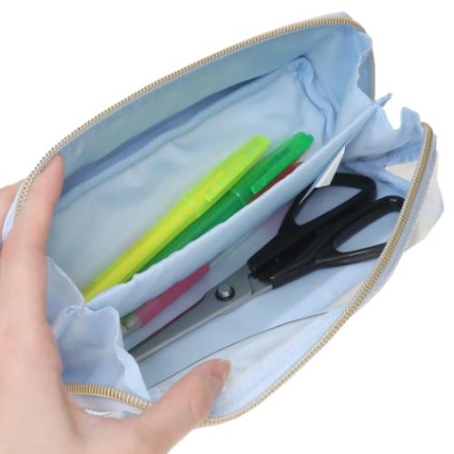 ペンポーチ ターンオープンペンケース キルティングパール 筆箱 グッズ