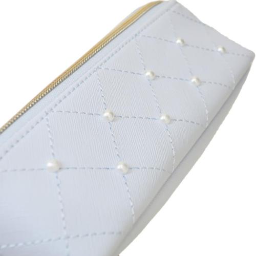 ペンポーチ ターンオープンペンケース キルティングパール 筆箱 グッズ