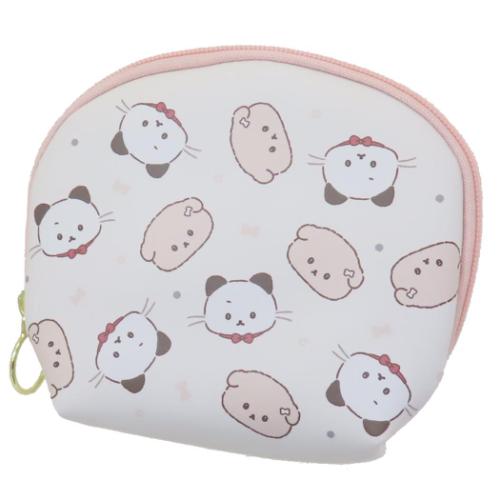 いしよわちゃん コスメポーチ シェル型ポーチ フェイス サンエックス キャラクター グッズ