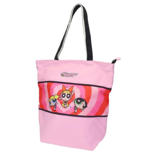 パワーパフガールズ 手提げかばん のびるトートバッグ 大 キャラクター グッズ
