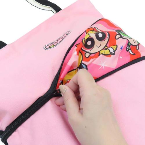 パワーパフガールズ 手提げかばん のびるトートバッグ 大 キャラクター グッズ