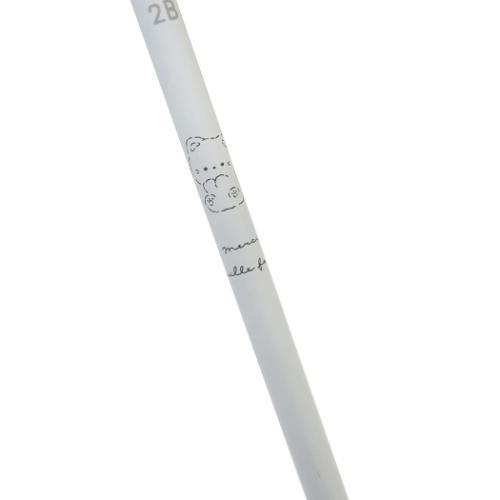 鉛筆 鉛筆2B丸 グレー かわいい グッズ メール便可