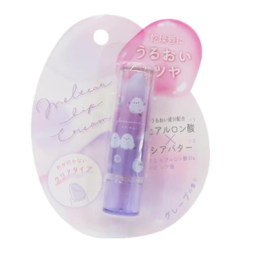 コスメ雑貨 メルティアリップクリーム シマエナガ 唇ケア クリアタイプ グッズ メール便可