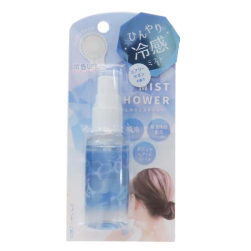 冷感スプレー ひんやりミストシャワー エアリーサボン ヘアミスト グッズ