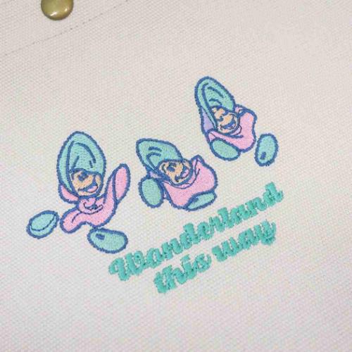 ふしぎの国のアリス トートバッグ コントラリーバッグ ヤングオイスターズ ディズニー キャラクター グッズ