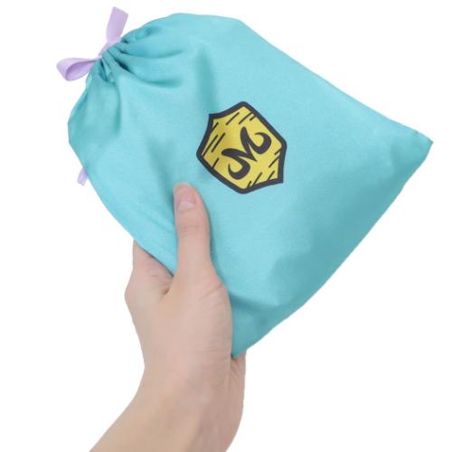 ドラゴンボール超 巾着袋 リボン巾着 きんちゃくポーチ 魔人ブウ ポーズ アニメキャラクター グッズ メール便可