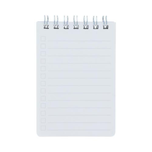 メモ帳 Wリングメモ mitte ラベンダー シンプル グッズ メール便可