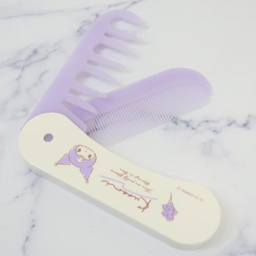 クロミ ヘアブラシ 2-way前髪アレンジコーム フラワーズ サンリオ キャラクター グッズ メール便可