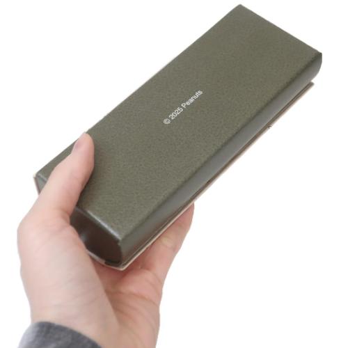 スヌーピー 眼鏡ケース クロス付きメガネケース ウッドストックとスヌーピー ピーナッツ キャラクター グッズ