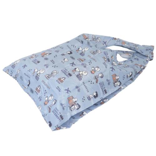 スヌーピー ショッピングバッグ スヌーピーポーチ付きエコバッグ have a nice trip ピーナッツ キャラクター グッズ