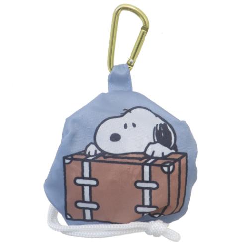 スヌーピー ショッピングバッグ スヌーピーポーチ付きエコバッグ have a nice trip ピーナッツ キャラクター グッズ
