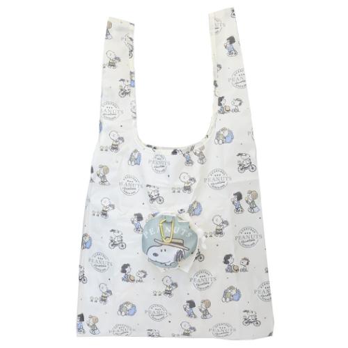 スヌーピー ショッピングバッグ スヌーピーポーチ付きエコバッグ SUNDAY PEANUTS ピーナッツ キャラクター グッズ