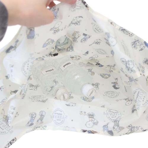 スヌーピー ショッピングバッグ スヌーピーポーチ付きエコバッグ SUNDAY PEANUTS ピーナッツ キャラクター グッズ